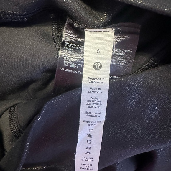 Lululemon Shine Leggings - Picture 6 of 7